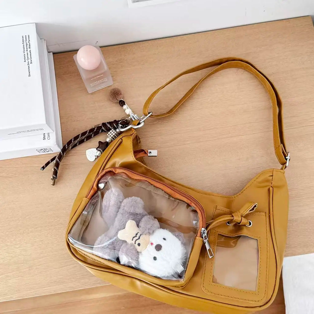 Japanese Harajuku Shoulder Bag – Y2K Kawaii Crossbody Purse
