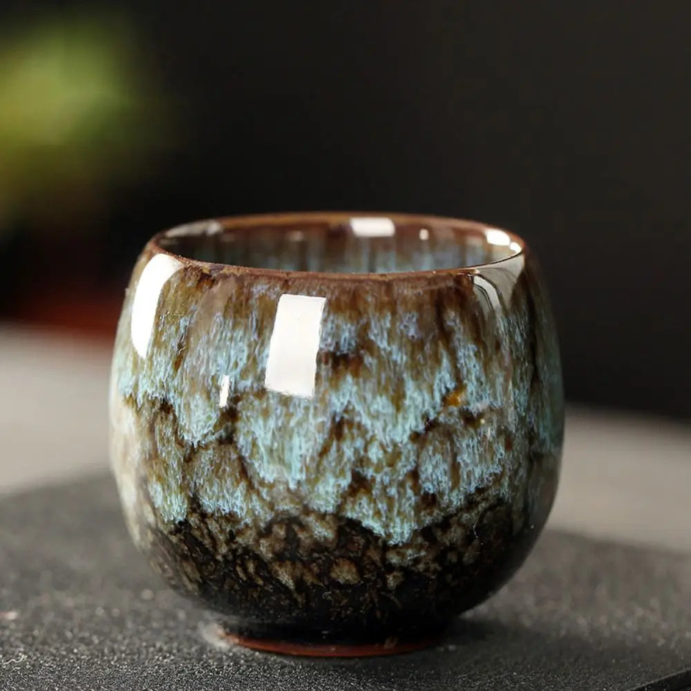 Japanese Kiln-Fired Ceramic Tea Cup – Kung Fu Espresso Teacup