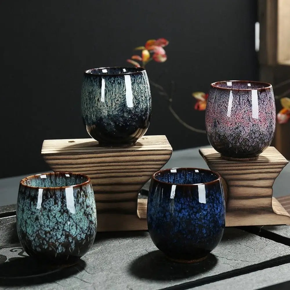 Japanese Kiln-Fired Ceramic Tea Cup – Kung Fu Espresso Teacup