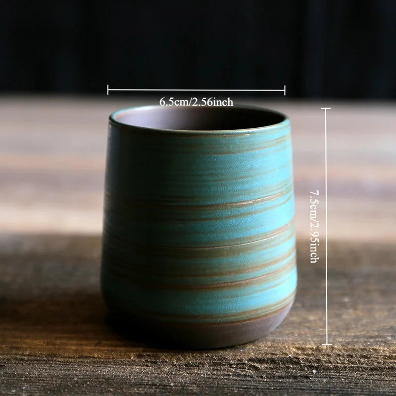 Japanese Handmade Stoneware Tea Cup – Kung Fu Chawan