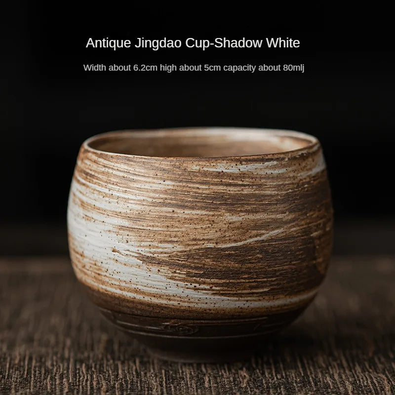 Japanese Handmade Stoneware Tea Cup – Kung Fu Chawan