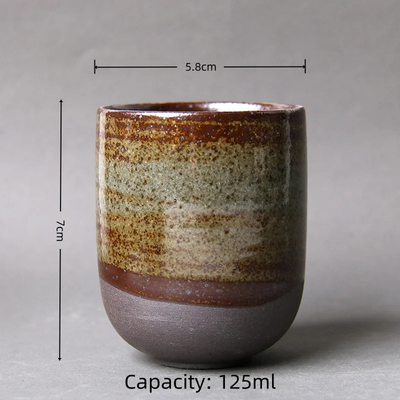 Japanese Handmade Stoneware Tea Cup – Kung Fu Chawan