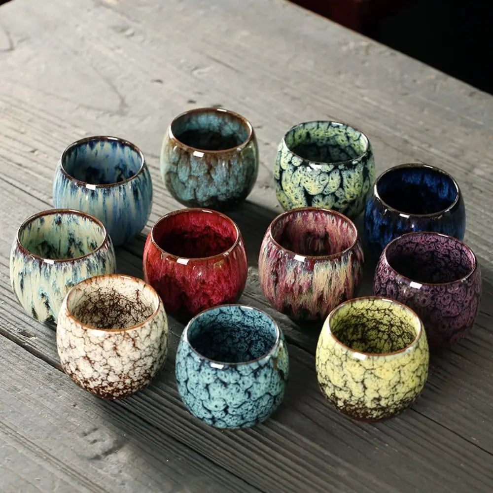 Japanese Kiln-Fired Ceramic Tea Cup – Kung Fu Espresso Teacup