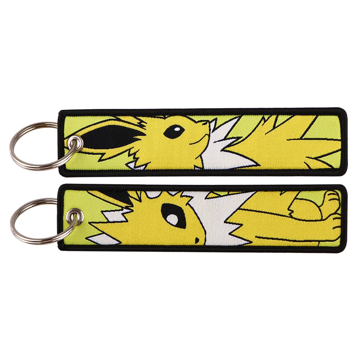 Pokémon Embroidered Keychain – Anime Figure Key Tag