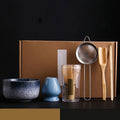 Japanese Matcha Tea Set – 6-Piece Ceramic Ceremony Kit