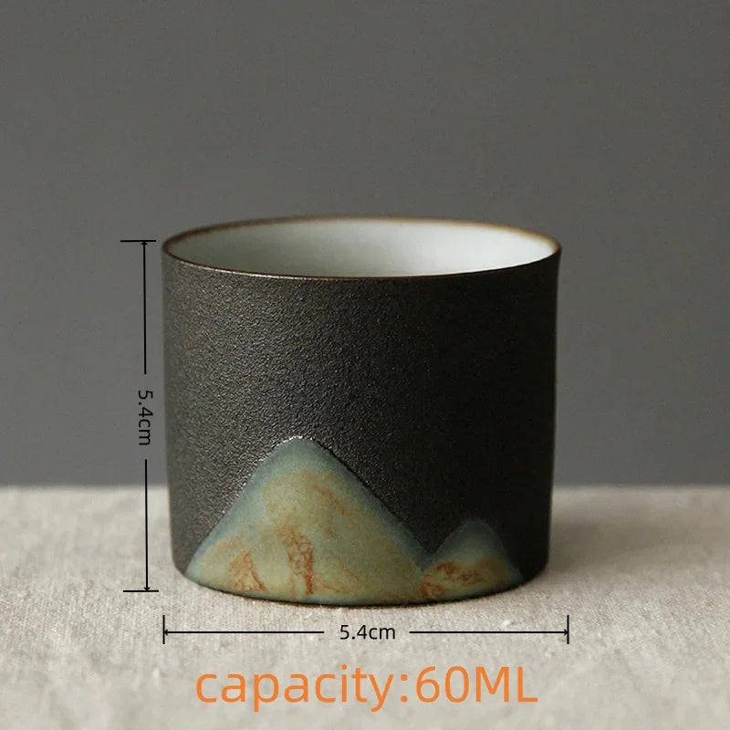 Japanese Handmade Stoneware Tea Cup – Kung Fu Chawan