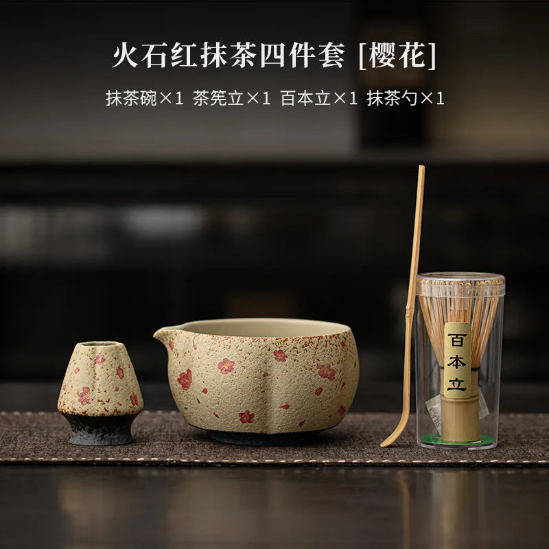 Japanese Matcha Making Set – 2 to 8-Piece Gift Set with Bowl, Whisk & Box