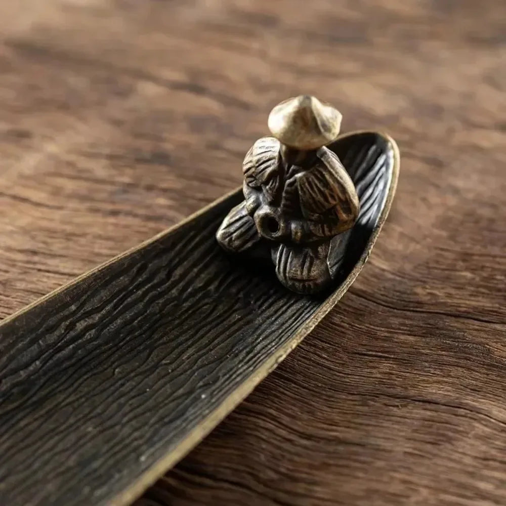 Japanese Fisherman Incense Stick Holder