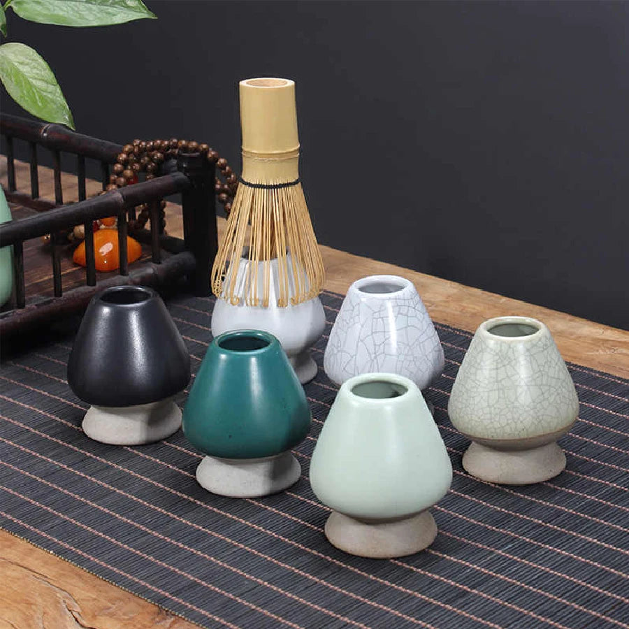 Matcha Tea Whisk Holder Ceramic Holder