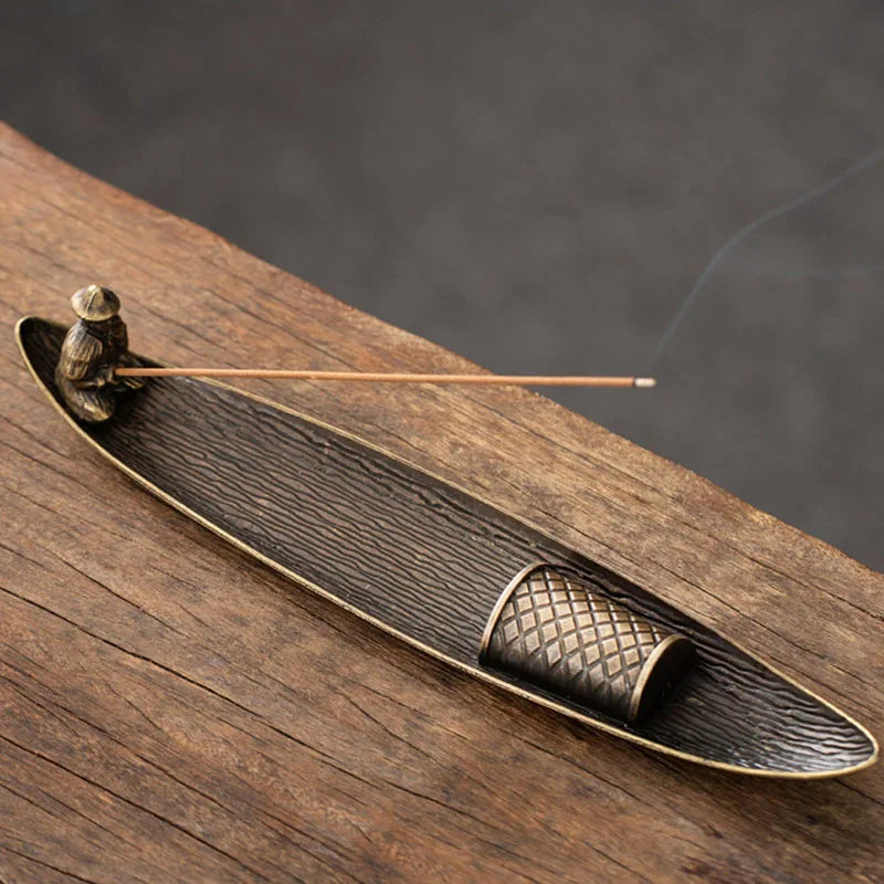 Japanese Fisherman Incense Stick Holder