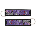 Pokémon Embroidered Keychain – Anime Figure Key Tag