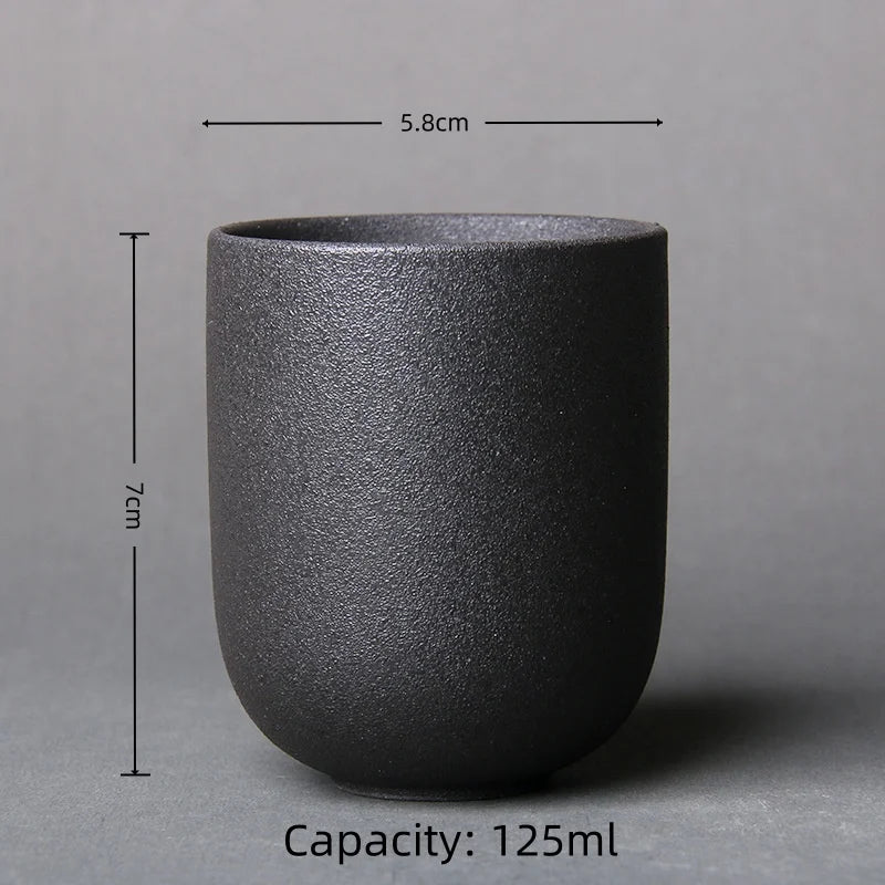 Japanese Handmade Stoneware Tea Cup – Kung Fu Chawan