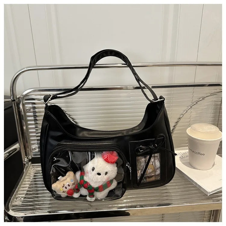 Japanese Harajuku Shoulder Bag – Y2K Kawaii Crossbody Purse