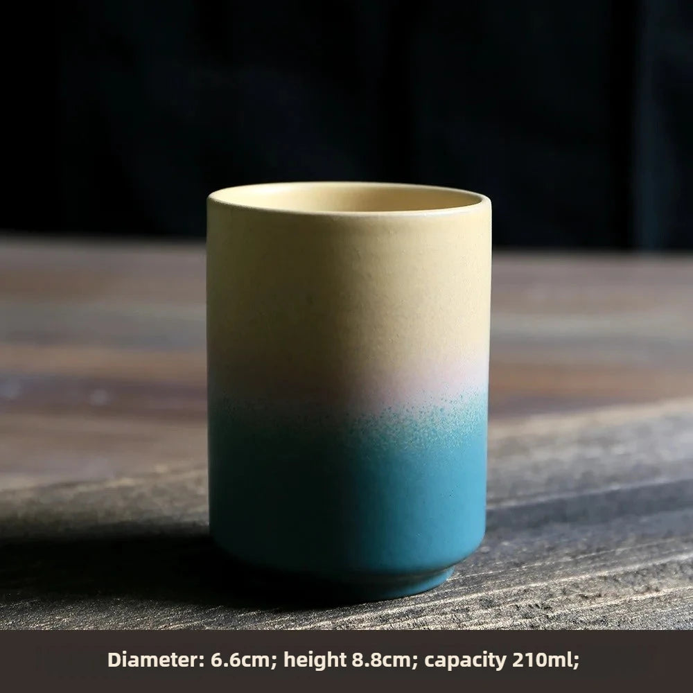 Japanese Handmade Stoneware Tea Cup – Kung Fu Chawan